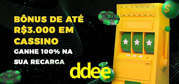 ddee melhor bônus de depósito